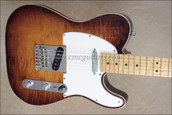 Fender Select Telecaster Tele Violin Burst Guitar Chrome Hardware