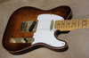 Fender Select Telecaster Tele Violin Burst Guitar Gold Hardware