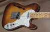 Fender Select 2013 Thinline Telecaster Tele Violin Burst Guitar Chrome Hardware