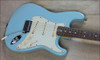 Freddymade Custom Built Sonic Blue Guitar w/ Aged Fender Strat Body