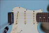 Freddymade Custom Built Sonic Blue Guitar w/ Aged Fender Strat Body