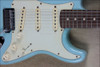 Freddymade Custom Built Sonic Blue Guitar w/ Aged Fender Strat Body