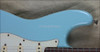 Freddymade Custom Built Sonic Blue Guitar w/ Aged Fender Strat Body
