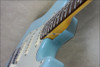 Freddymade Custom Built Sonic Blue Guitar w/ Aged Fender Strat Body