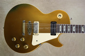 Gibson Vintage 1973 Les Paul Deluxe Gold Top Guitar