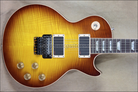 Gibson Custom Shop Les Paul Axcess Floyd Rose Iced Tea Burst Guitar