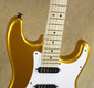 Jackson USA Adrian Smith Dinky San Dimas Gold with Maple Fretboard Guitar
