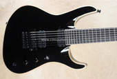 Jackson USA Chris Broderick Soloist 7 String Black Guitar
