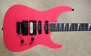 Jackson USA Custom Shop Select SL1 Soloist Platinum Pink Guitar