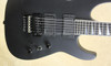 Jackson USA Custom Shop DK1 Dinky Satin Black Reverse Inlay Guitar
