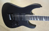 Jackson USA Custom Shop DK1 Dinky Satin Black Reverse Inlay Guitar