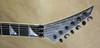 Jackson USA Custom Shop DK1 Dinky Satin Black Reverse Inlay Guitar