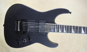 Jackson USA Custom Shop DK1 Dinky Satin Black Reverse Inlay Guitar