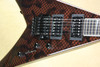  Jackson USA Custom Shop KV2 King V Copper Snakeskin Guitar