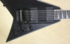 Jackson USA Custom Shop RR1 Randy Rhoads Satin Black Reverse Guitar
