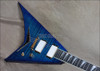 Jackson USA Custom Shop RR1T Randy Rhoads Transparent Blue Guitar