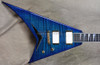 Jackson USA Custom Shop RR1T Randy Rhoads Transparent Blue Guitar