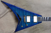 Jackson USA Custom Shop RR1T Randy Rhoads Transparent Blue Guitar