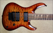 Jackson Custom Shop USA SL2H Soloist 7 String Ebony Neck NAMM 2013 Guitar