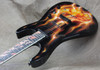 Jackson USA Custom Shop SL2HT Soloist with Daneen Custom Fire Girl Graphic Electric Guitar