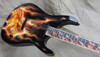 Jackson USA Custom Shop SL2HT Soloist with Daneen Custom Fire Girl Graphic Electric Guitar