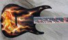 Jackson USA Custom Shop SL2HT Soloist with Daneen Custom Fire Girl Graphic Electric Guitar