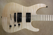 Jackson USA Custom Shop Soloist SL2HT Natural Oil Finish Guitar