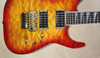 Jackson USA Custom Shop SL2H-MAHQ Soloist Burnt Cherry Burst Maple Neck Guitar