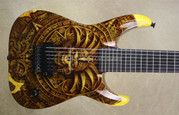 Jackson Custom Shop USA Aztec Soloist 7 String Guitar