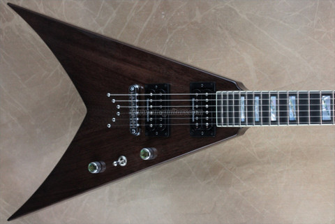 Jackson USA Select Series Jackson KV2T King V Transparent Black Electric Guitar