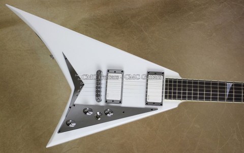 Jackson USA Custom Shop Select RR1T Randy Rhoads Whiteout Guitar