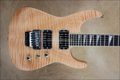 Jackson USA Custom Shop SL2H-MAH Soloist Natural Electric Guitar