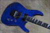 Jackson USA Custom Shop SL2H-MAH Transparent Blue Soloist Electric Guitar