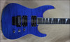Jackson USA Custom Shop SL2H-MAH Transparent Blue Soloist Electric Guitar