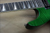 Jackson USA Custom Shop SL2H-MAH Transparent Green Soloist Electric Guitar