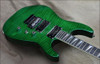 Jackson USA Custom Shop SL2H-MAH Transparent Green Soloist Electric Guitar