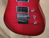 Jackson USA Custom Shop SL2H-MAH Soloist Transparent Raspberry Guitar