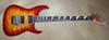 Jackson USA Custom Shop SL2H-MAHQ Burnt Cherry Sun Burst Soloist Guitar