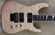 Jackson USA Custom Shop SL2H-MAHQ Soloist Natural Electric Guitar