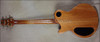 McNaught DTM Vintage Single Cut Peacock Blue Diamond Quilt Top Guitar
