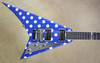 Jackson USA Custom Shop RR1 Randy Rhoads Dodger Blue White Polka Dot Guitar