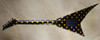 Jackson USA Custom Shop RR1 Randy Rhoads Black Gold Polka Dot Guitar