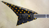 Jackson USA Custom Shop RR1 Randy Rhoads Black Gold Polka Dot Guitar
