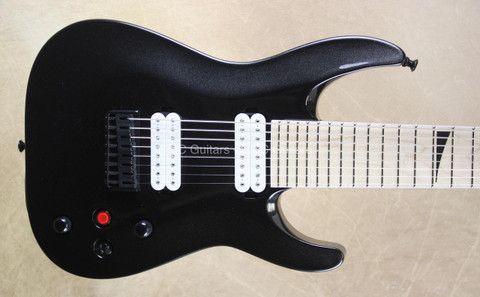 Jackson Pro DKA8 Dinky 8 String Metallic Black Guitar