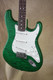 Fender Custom Shop Strat Deluxe Stratocaster RW Trans Emerald Green Satin Guitar
