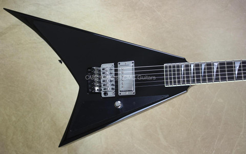 Jackson USA Custom Shop RR24 1H Randy Rhoads Black Chrome Guitar