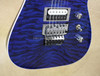 Jackson USA Custom Shop SL2H Trans Blue Flat Top Soloist Guitar