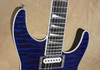 Jackson USA Custom Shop SL2H Trans Blue Flat Top Soloist Guitar