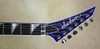 Jackson USA Custom Shop SL2H Trans Blue Flat Top Soloist Guitar