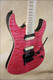 McNaught DJ+ Series Cotton Candy Diamond Quilt Top Electric Guitar